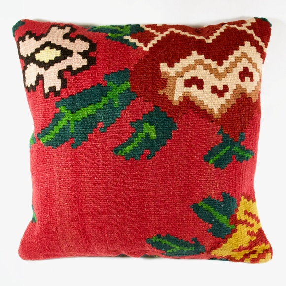 Caria Other - Handmade Kilim Pillow // Decorative // Vintage